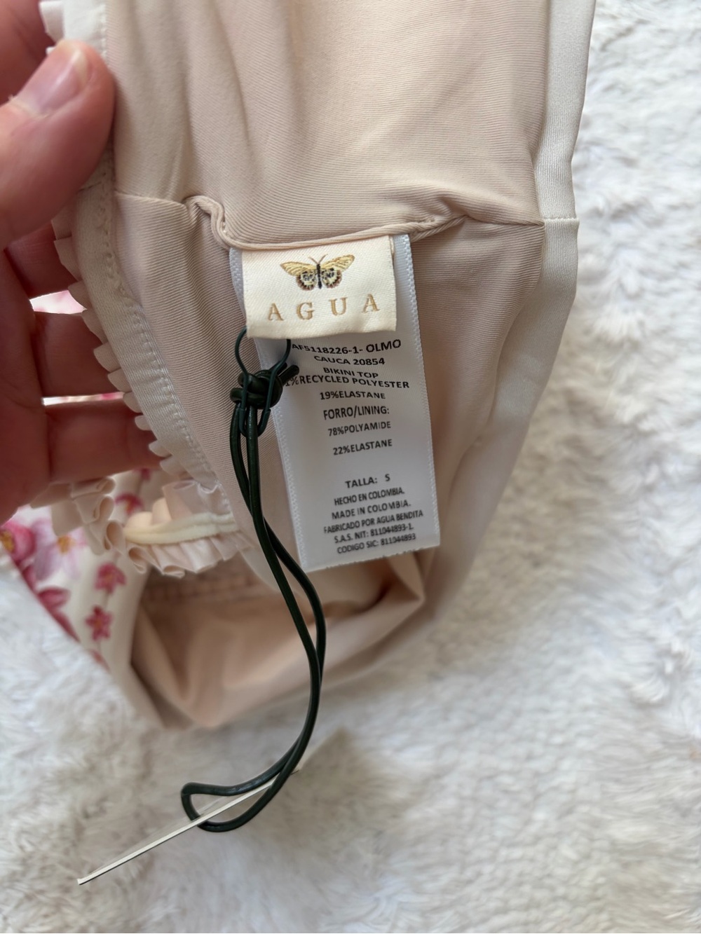 NWT Agua Bendita Olma top and Nopal bottom bikini bathing suit - Picture 11 of 11